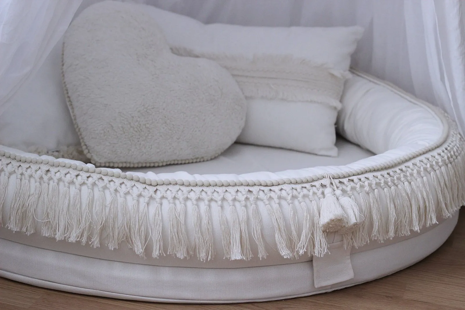 Cotton & Sweets Junior nest 110cm | Boho Vanilla