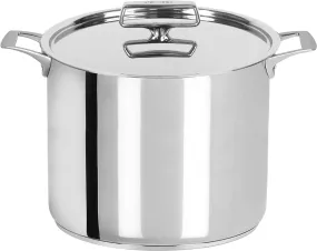 Cristel Castel'Pro Ultraply - 7 Qt. Stockpot w/Stainless Steel Lid