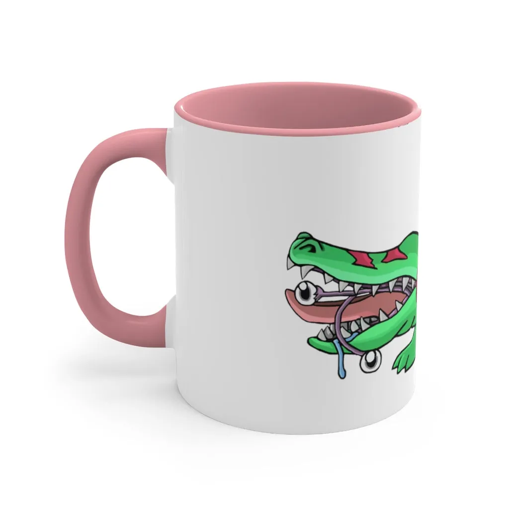 Crocodilas Accent Coffee Mug, 11oz