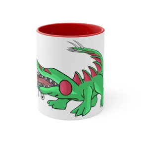 Crocodilas Accent Coffee Mug, 11oz