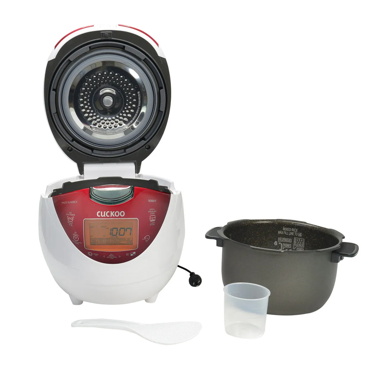 Cuckoo Pressure Rice Cooker 6cup CRP-N0681F