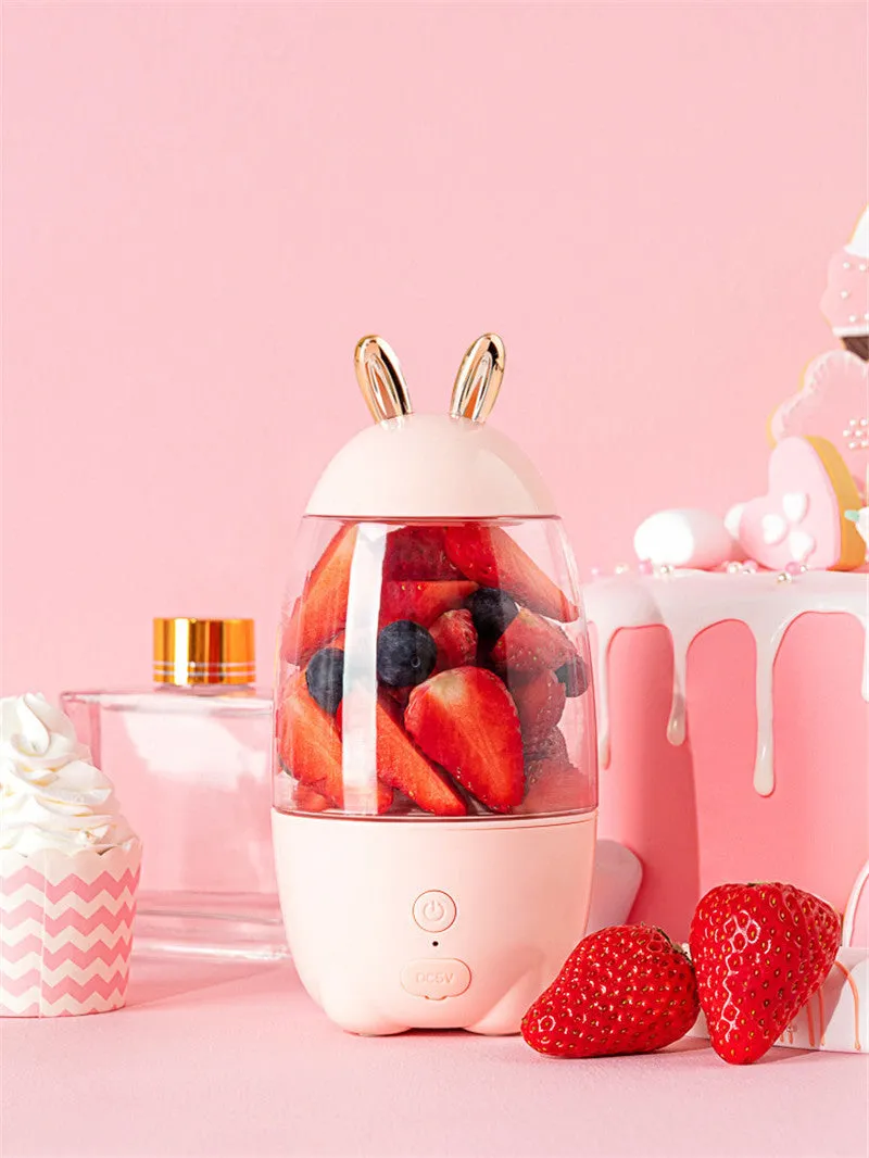 Cute Portable Blender Electric Juicer Multifunctional