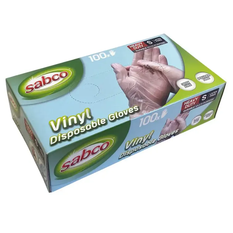 Disposable Gloves Sabco 100 Pack MEDIUM