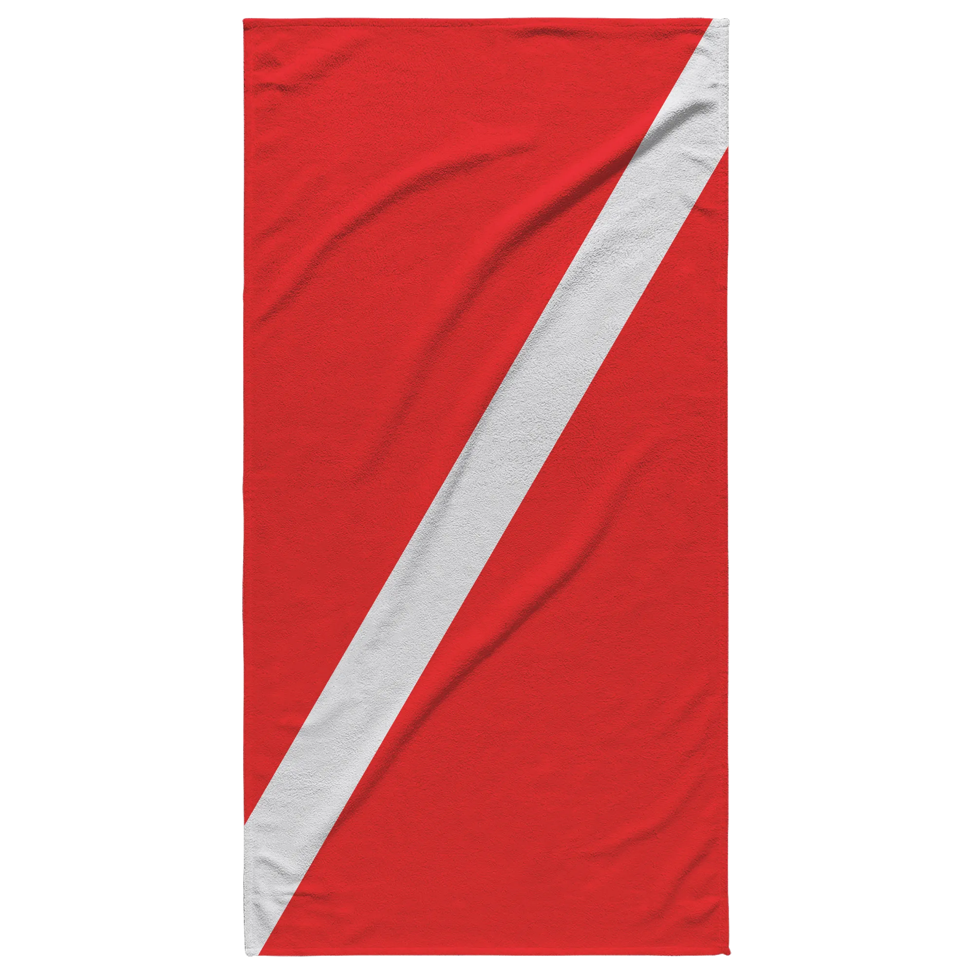 Dive Flag Beach Towel 30"x60"