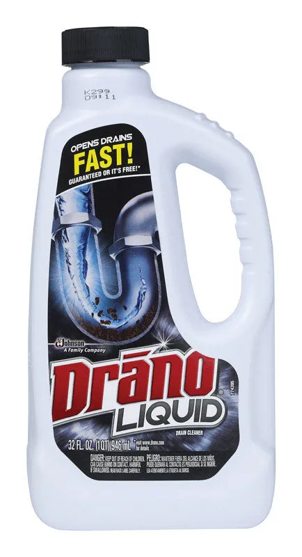 Drano Liquid Drain Cleaner 32 oz