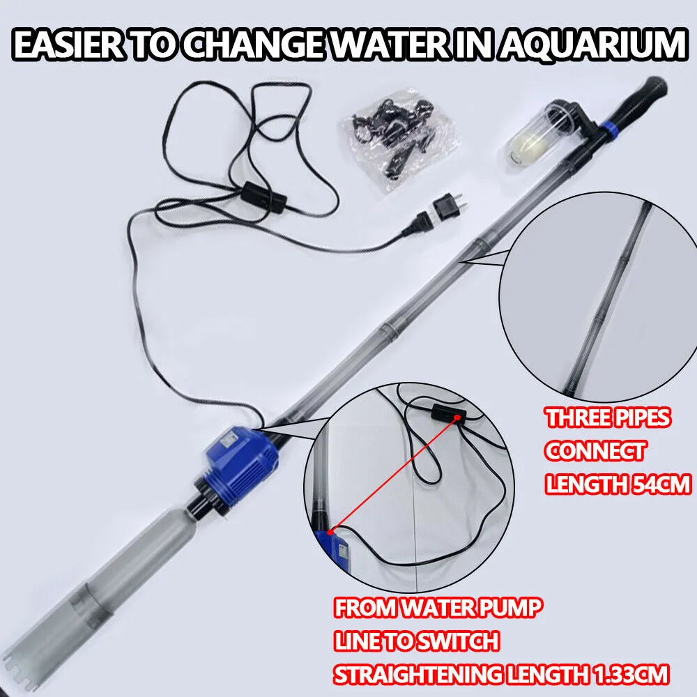 Electric Aquarium Fish Tank Cleaner