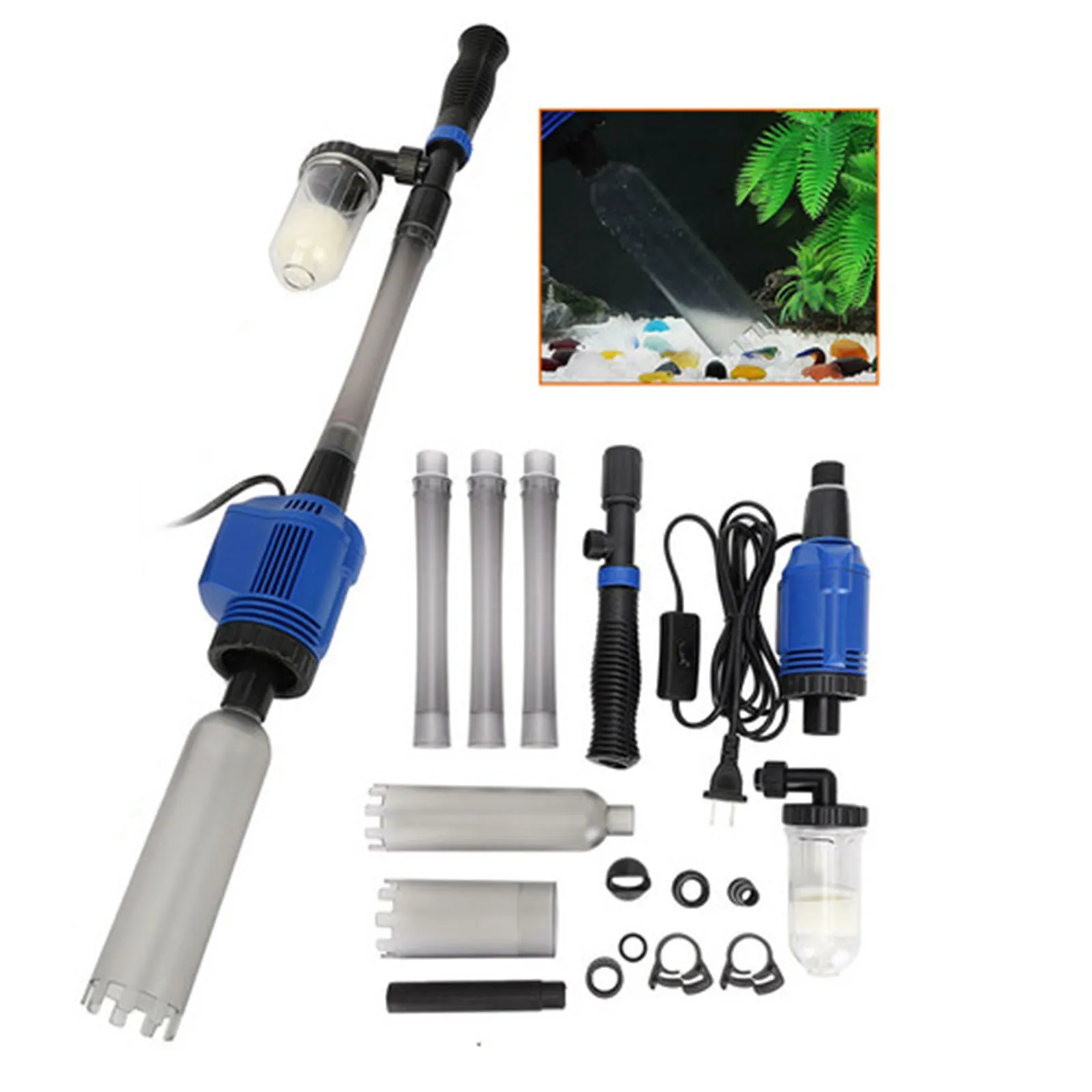 Electric Aquarium Fish Tank Cleaner