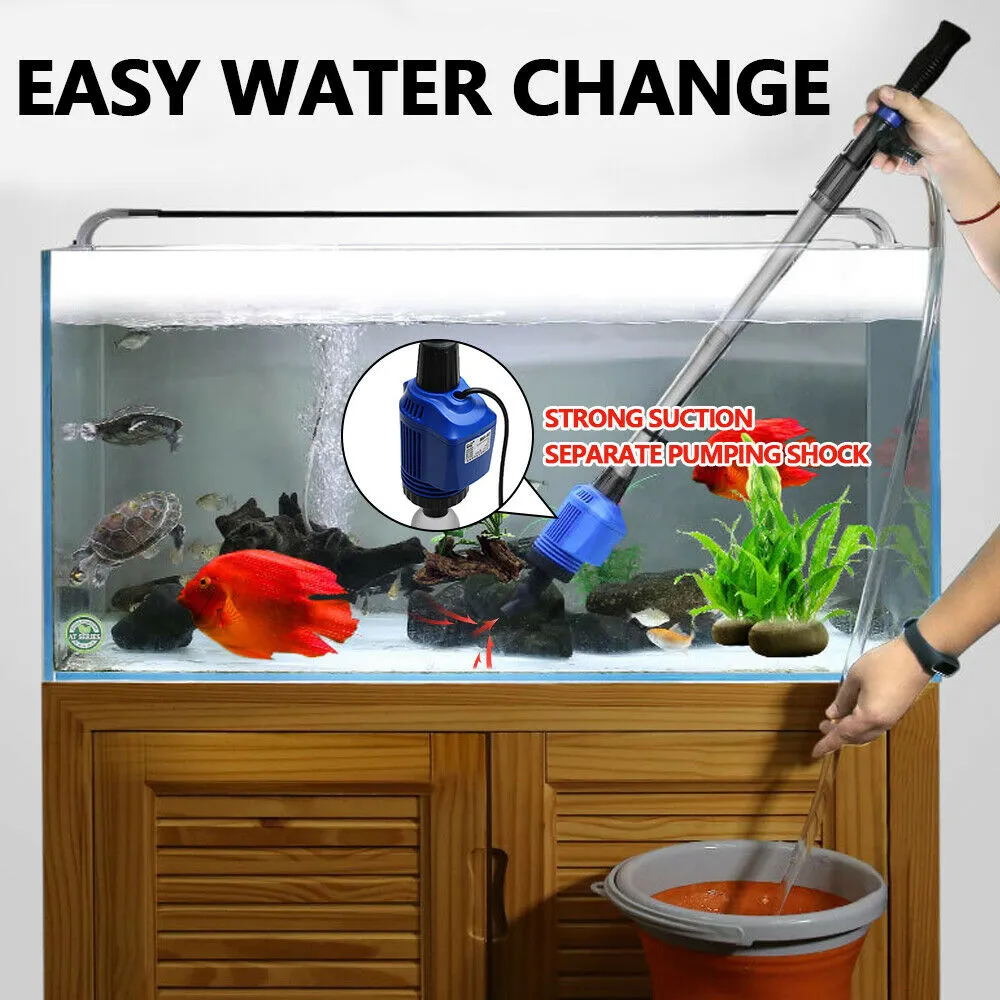 Electric Aquarium Fish Tank Cleaner