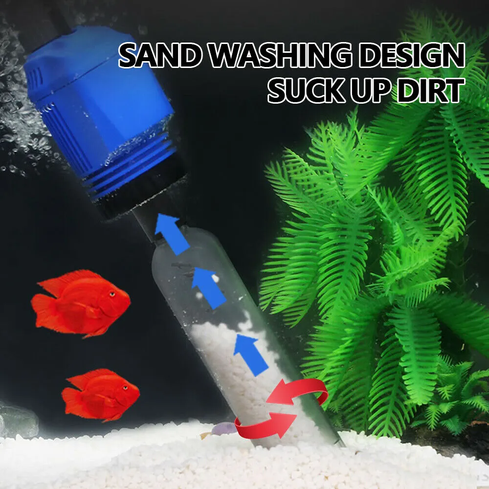 Electric Aquarium Fish Tank Cleaner