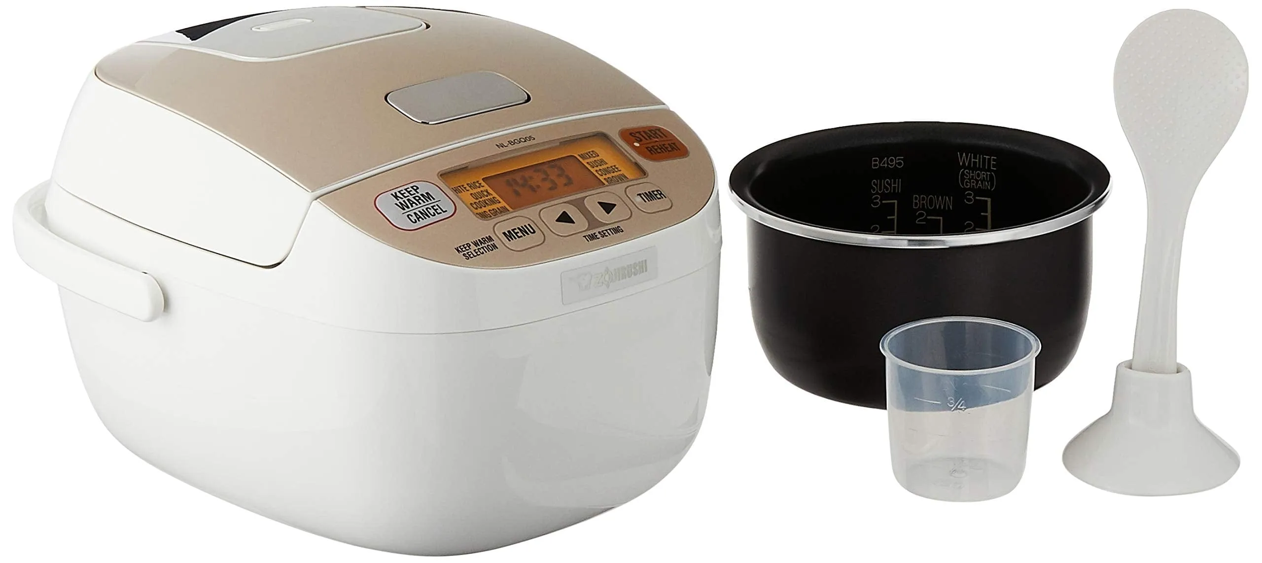 Electronic Rice Cooker And Warmer 0.5 Litre  Stainless