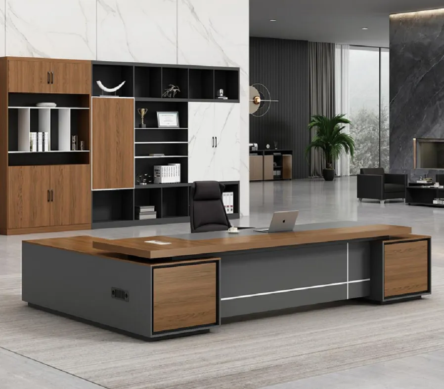 ELEGAWOOD Executive Modern Office Desk