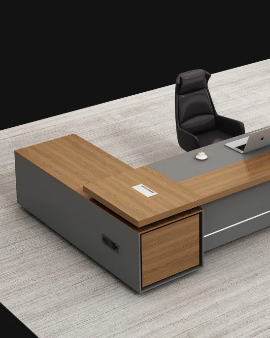 ELEGAWOOD Executive Modern Office Desk