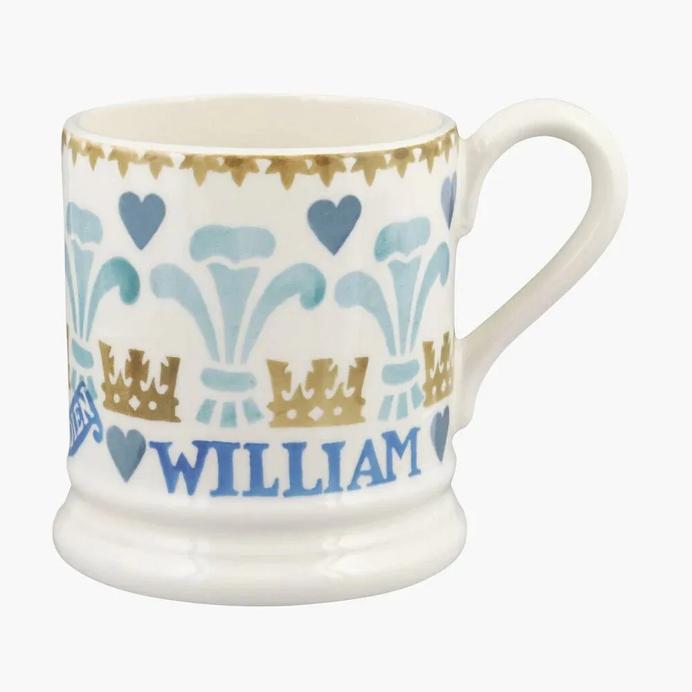 Emma Bridgewater Prince & Princess Of Wales 1/2 Pint Mug