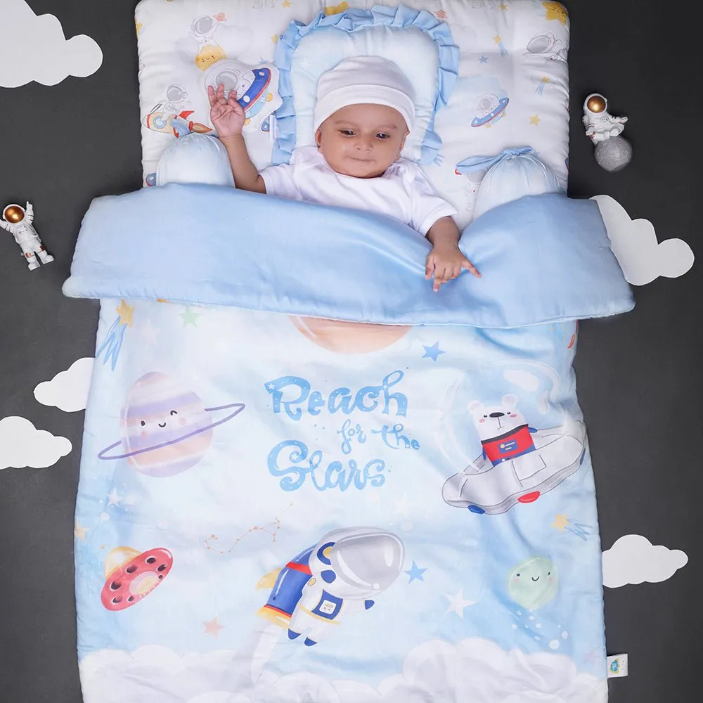 Fancy Fluff Organic Baby Comforter- Nova