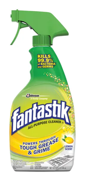 Fantastik Lemon Scent Multi-Purpose Cleaner Liquid 32 oz