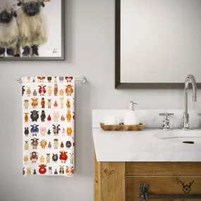 Farm Animal Hand Towel