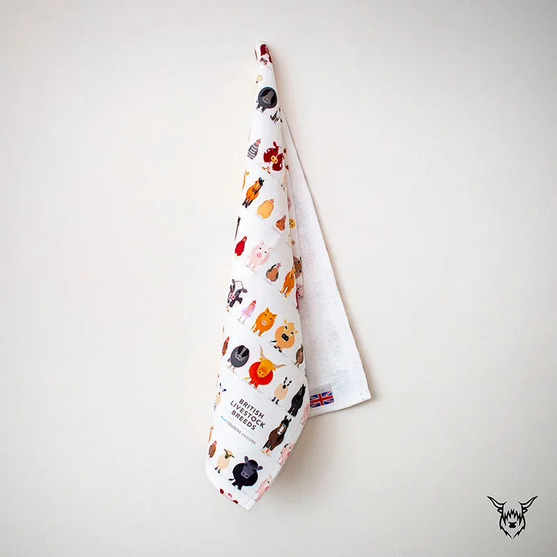 Farm Animal Hand Towel