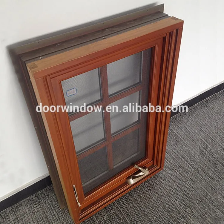 Fashion aluminium window net mosquito windows Casement with screen