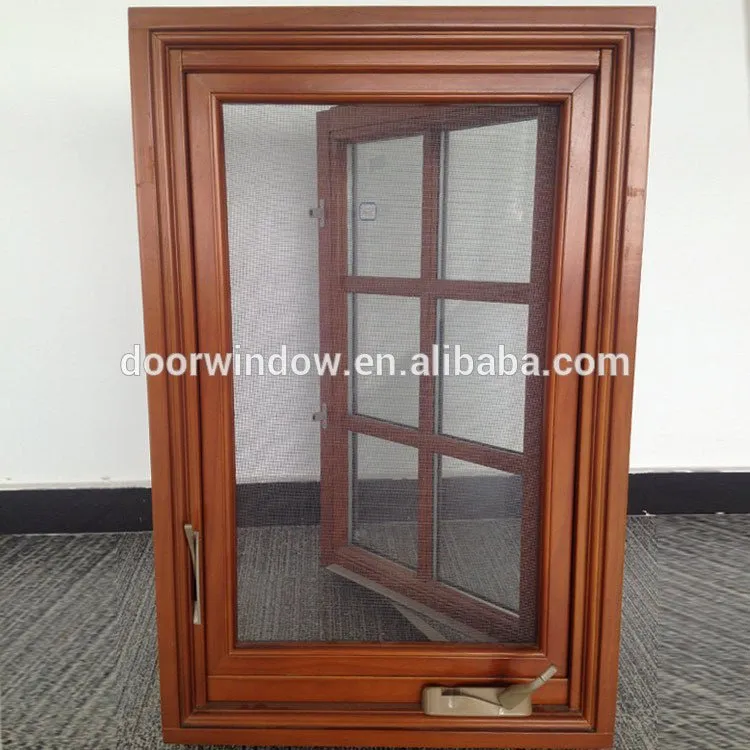 Fashion aluminium window net mosquito windows Casement with screen