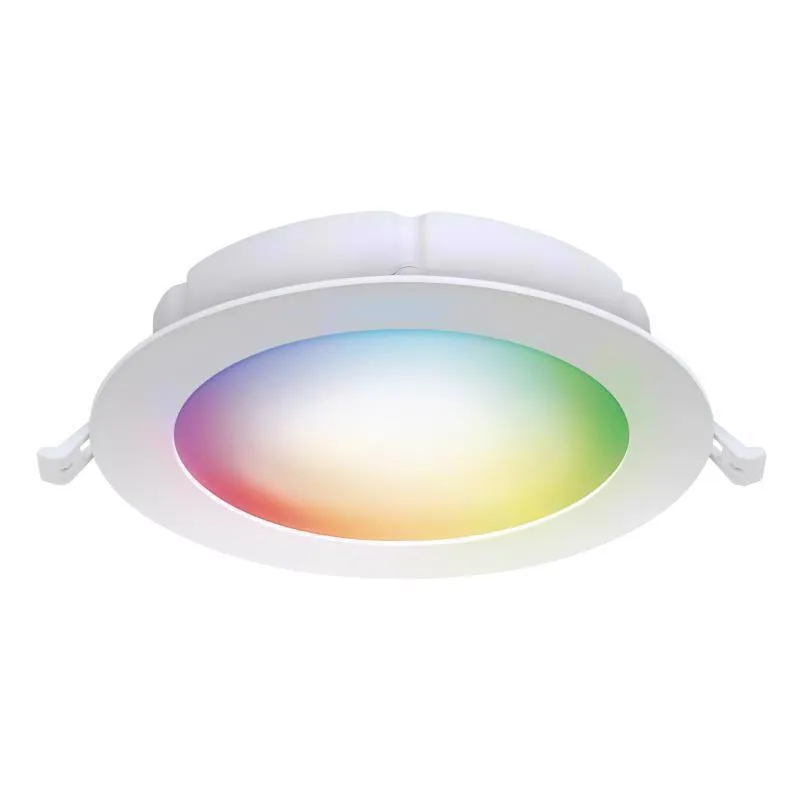 Feit Smart Home Frost White 6 in. W Aluminum LED Smart-Enabled Canless Recessed Downlight 15 W