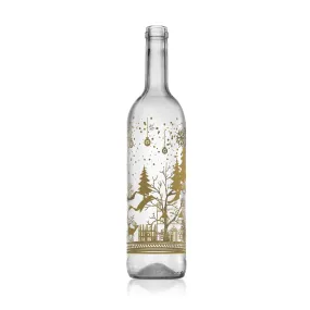 Festive Theme Wine Bottle 750ml Without Cork