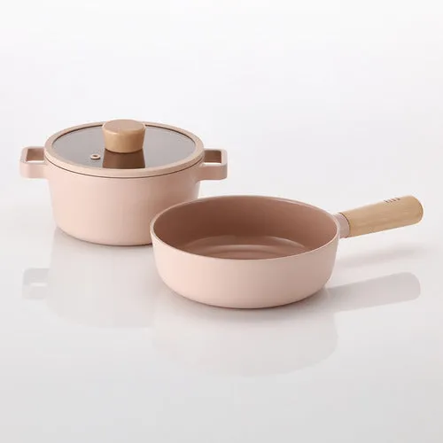 FIKA 1.3qt Mini Stockpot (1.2L) - Mini Peach