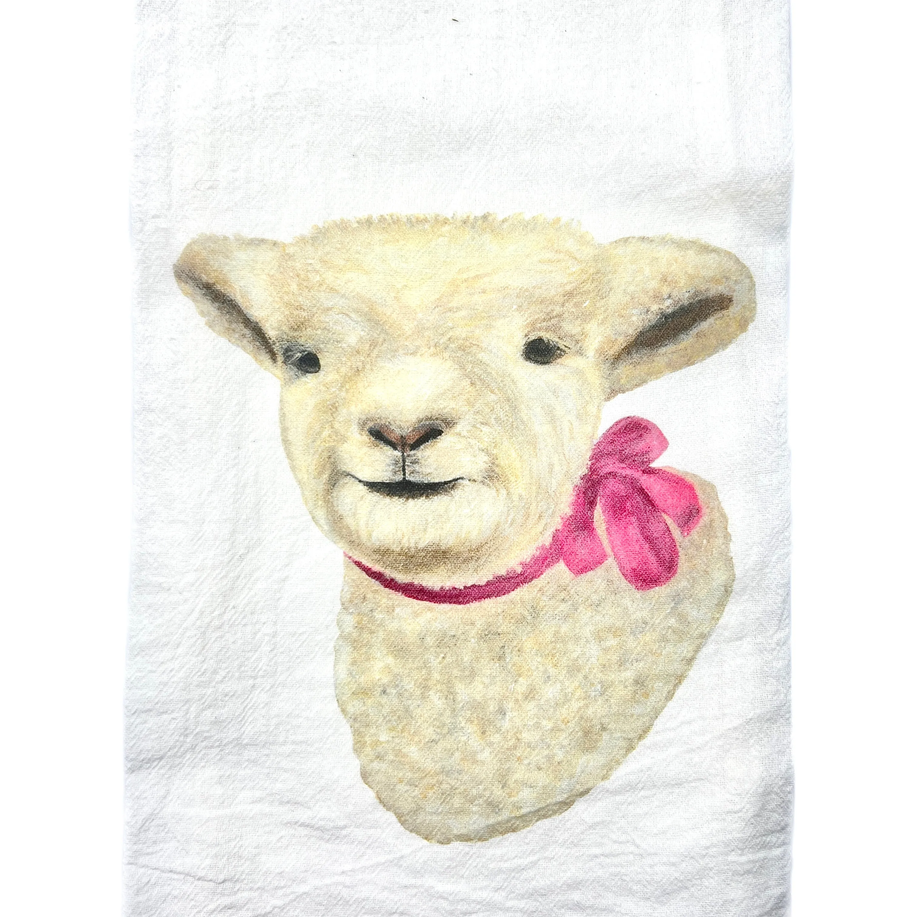 Flour Sack Towel featuring Baby Girl