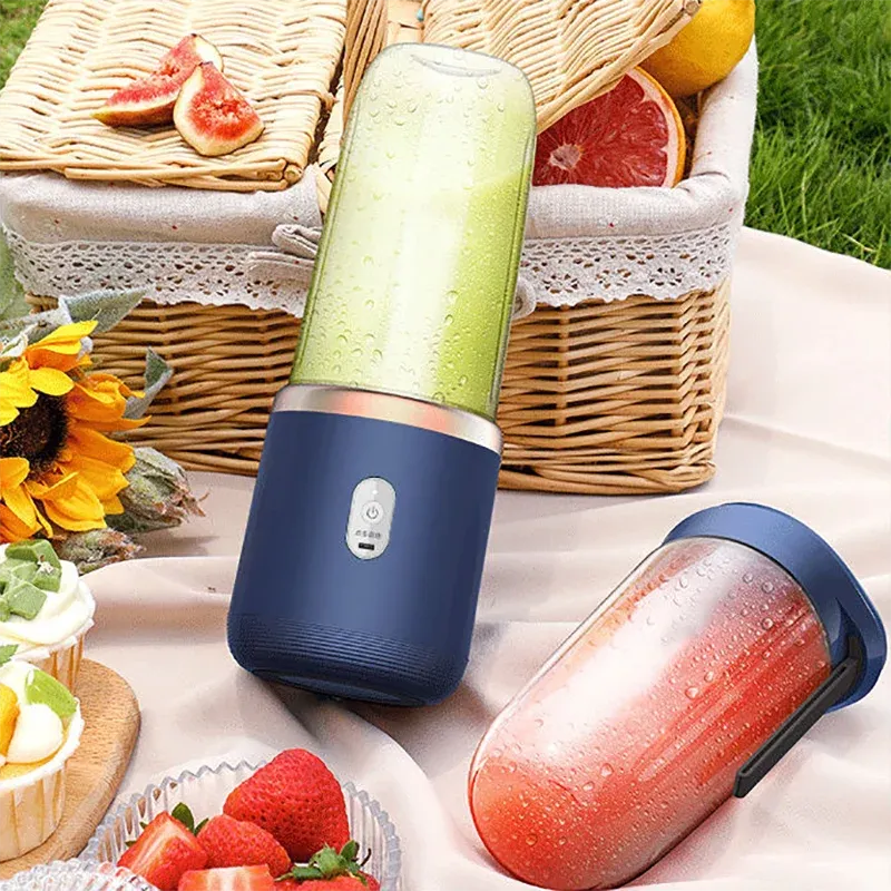 Fruit Mixers Juicers Portable Electric Juicer Blender Fruit Juicer Cup Food Milkshake Juices Maker Household Kitchen Tools