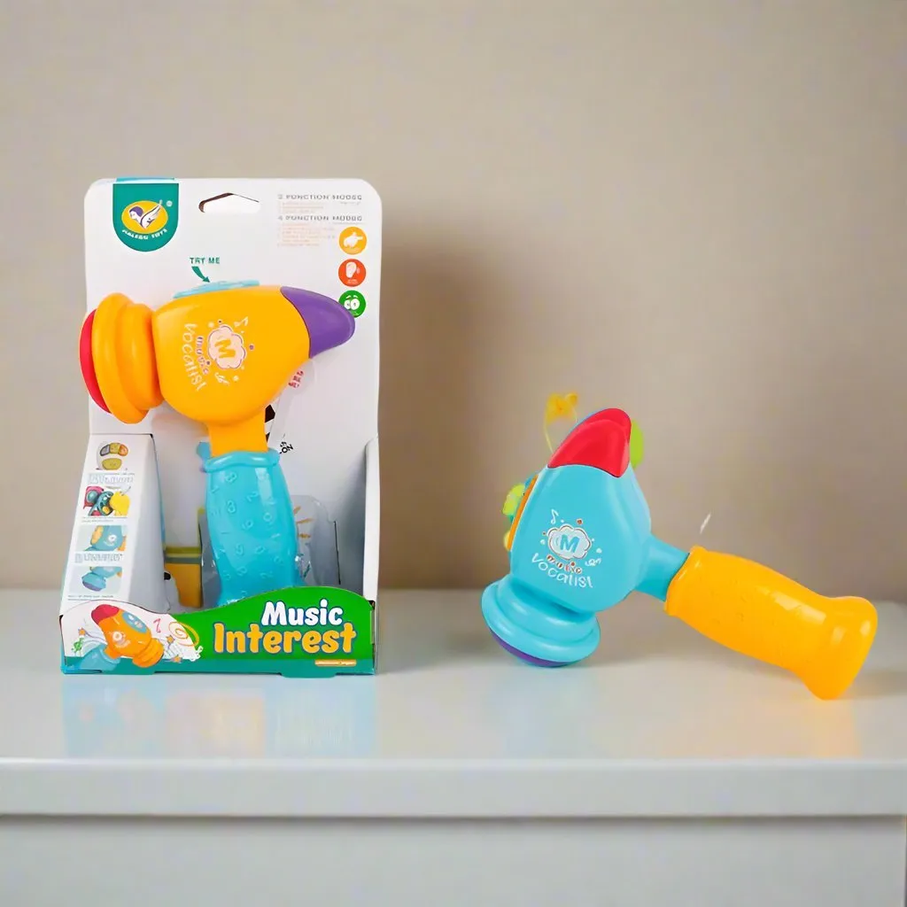 Fun Flow Baby Musical Hammer with Lights