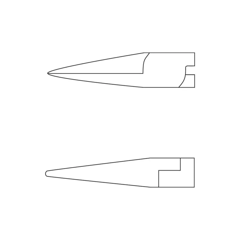 Gedore 1743562 Needle nose electronic pliers