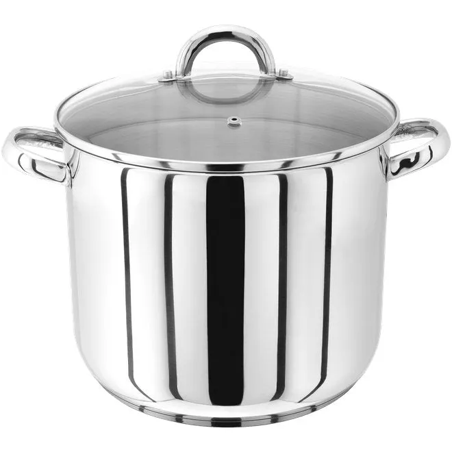 Glass Lid Stockpot, Various Sizes