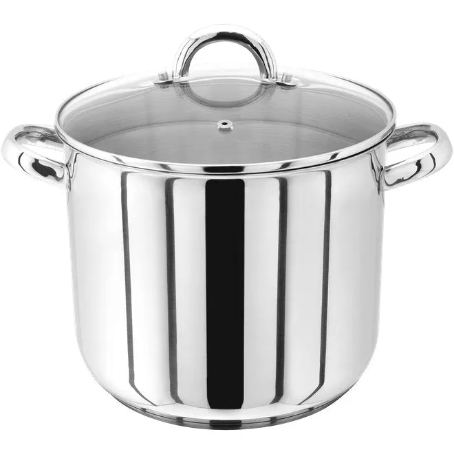 Glass Lid Stockpot, Various Sizes