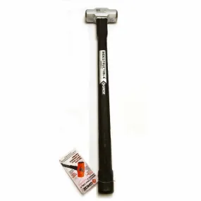 Groz 34560 Indestructible Handle Soft Face Sledge Hammer, 6Lb, 30"