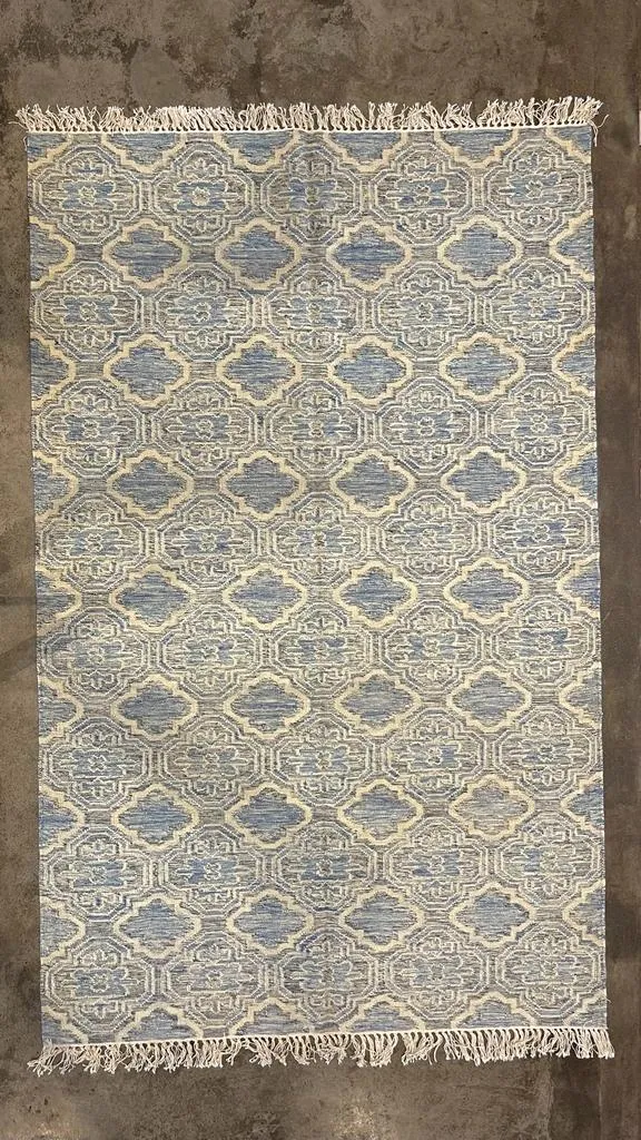 Hand Knotted Wool & Cotton  RUG 7 (5x8 ft)