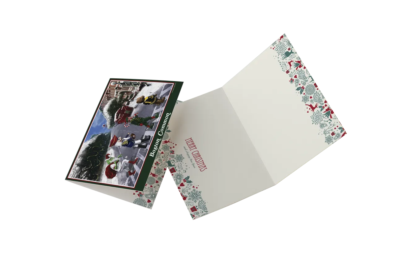 Holiday Boston Common Greeting Card Collection