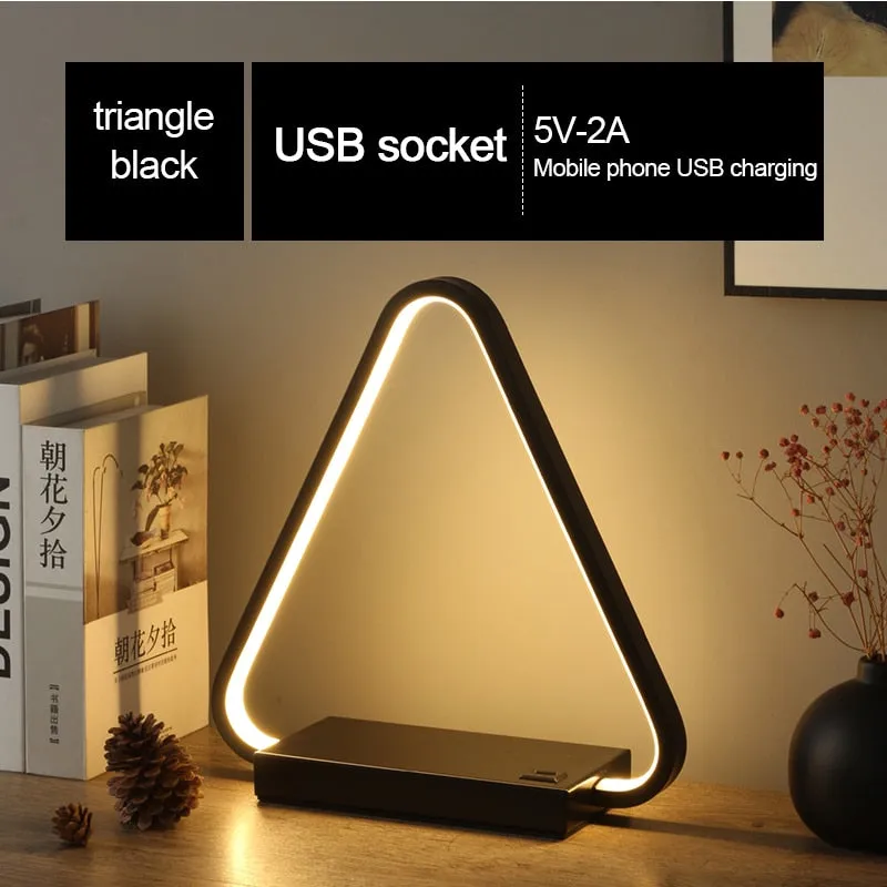 IIS 15W LED Desk Lamp with phone Wireless Charger DC5V USB Charging Port Dimmable Eye-Caring