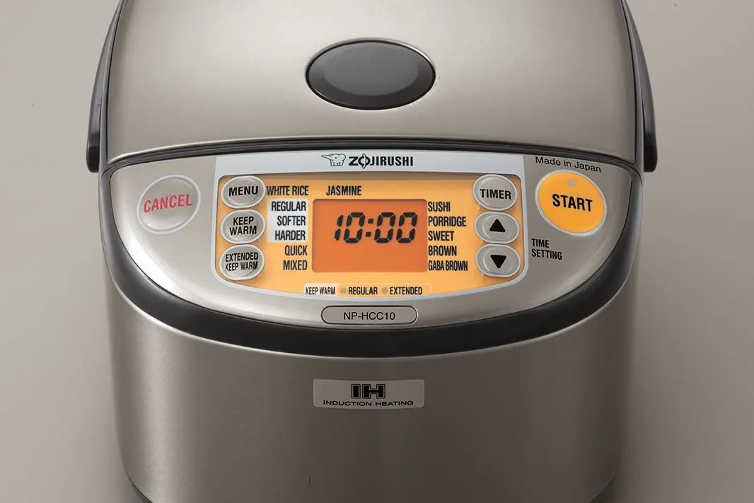 Induction Heating System Rice Cooker and Warmer, Stainless