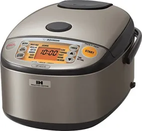 Induction Heating System Rice Cooker and Warmer, Stainless