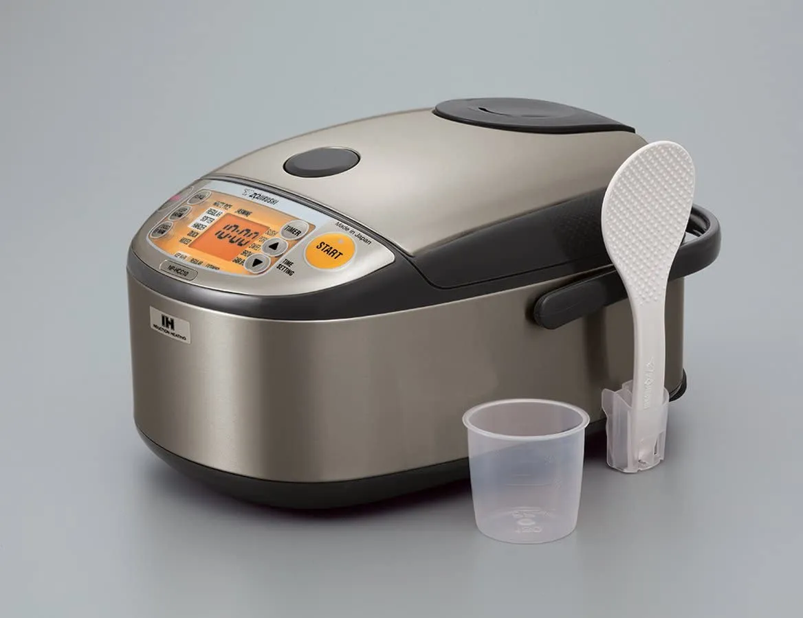 Induction Heating System Rice Cooker and Warmer, Stainless