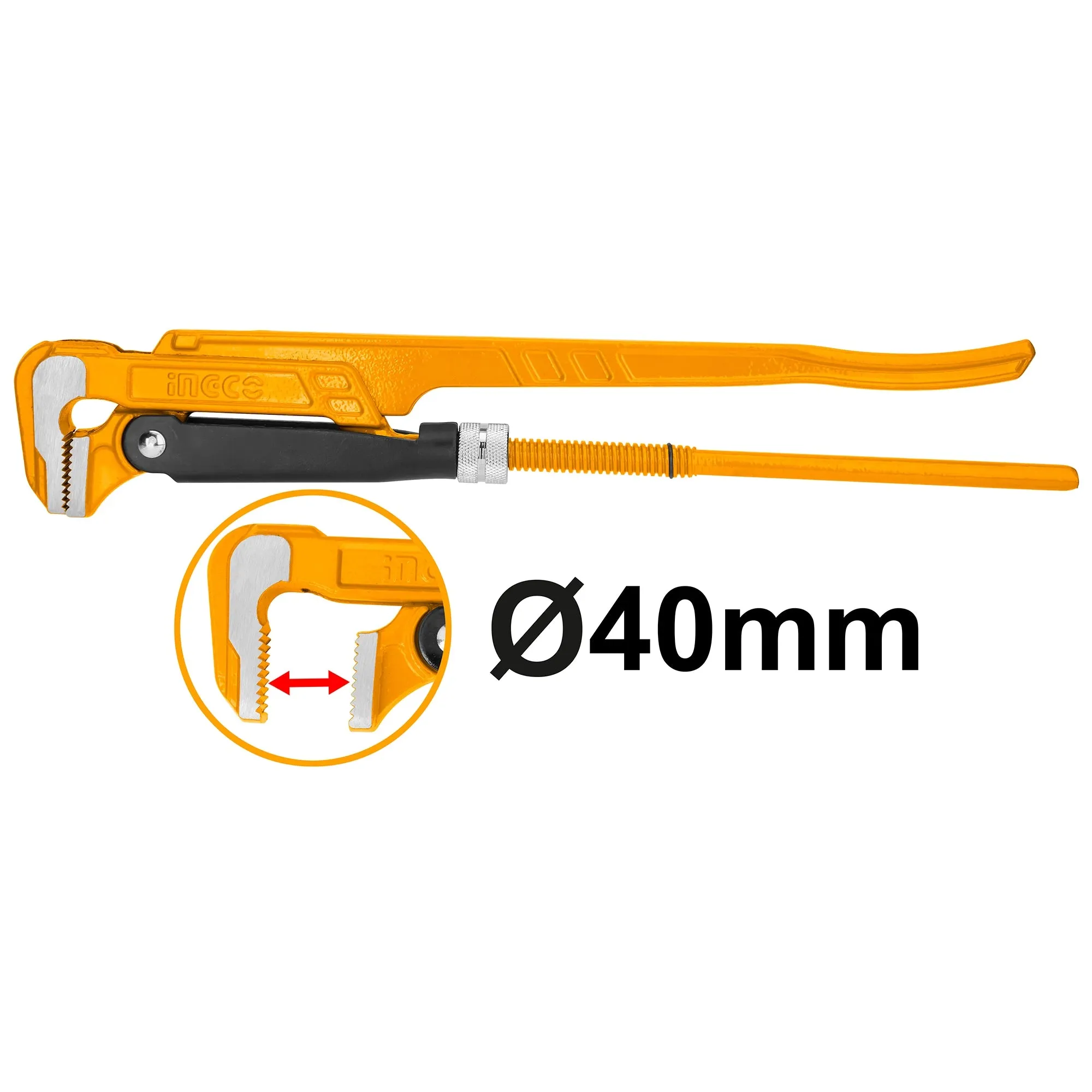 Ingco 90Ì_åÇí«í� heavy duty swedish pipe wrench 1'' HPW04011