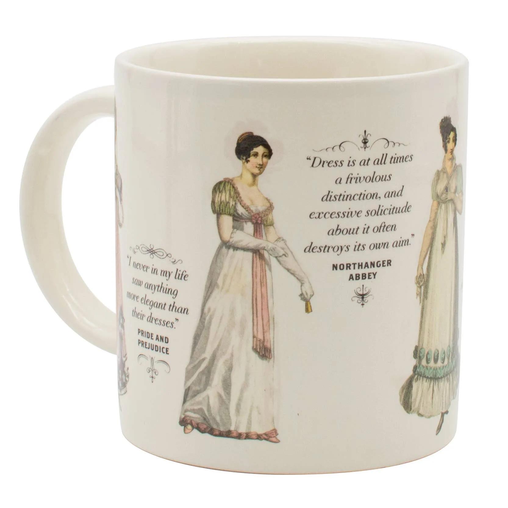 Jane Austen Regency Clothing Heat-Changing Mug