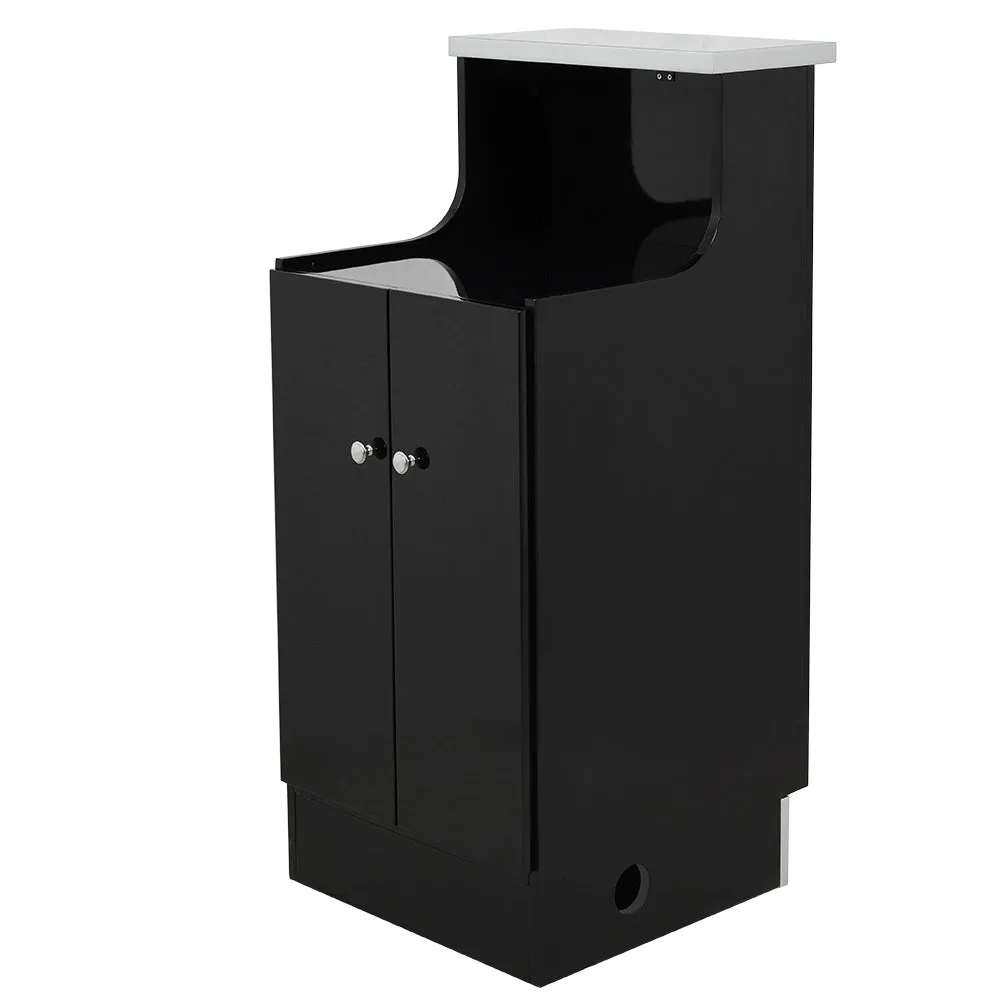 Janus LED  Lighted Storage Reception Desk - Double Door