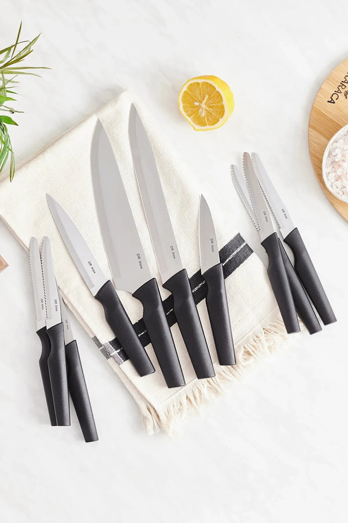 Karaca Dr. Inox Bundle 10 Piece Knife Set