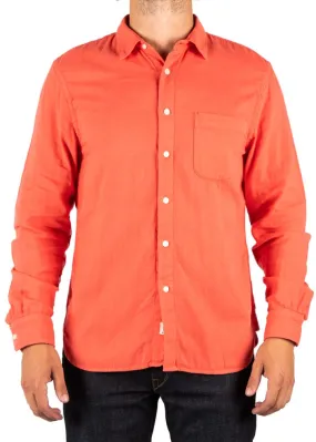 Kato by Hiroshi Kato Ripper Shirt in Coral