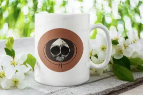 kenny mccormick skull mug,kenny mug  ,southpark mug ,handmade southpark mug,southpark gifts,cartman mug,90s cartoon mug,coffee mug gifts