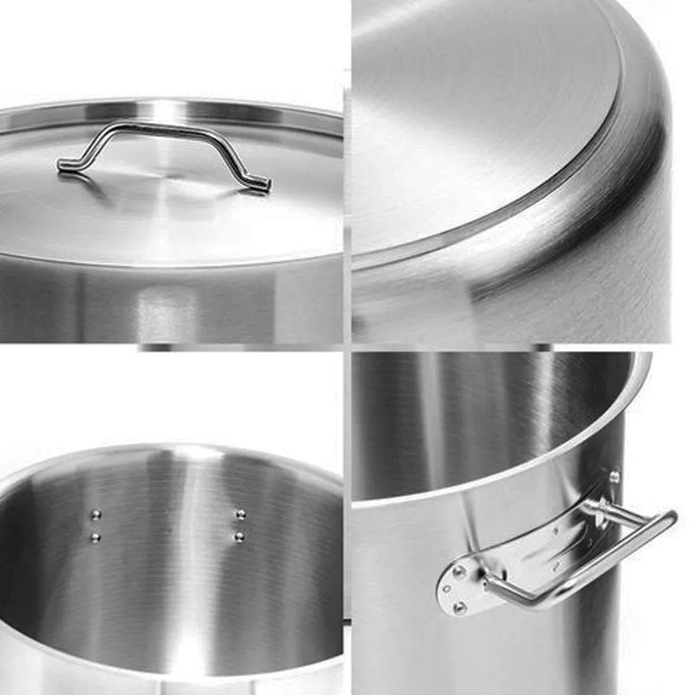 KH Classik Chef Stainless Steel Stockpot & With Lid - 16L