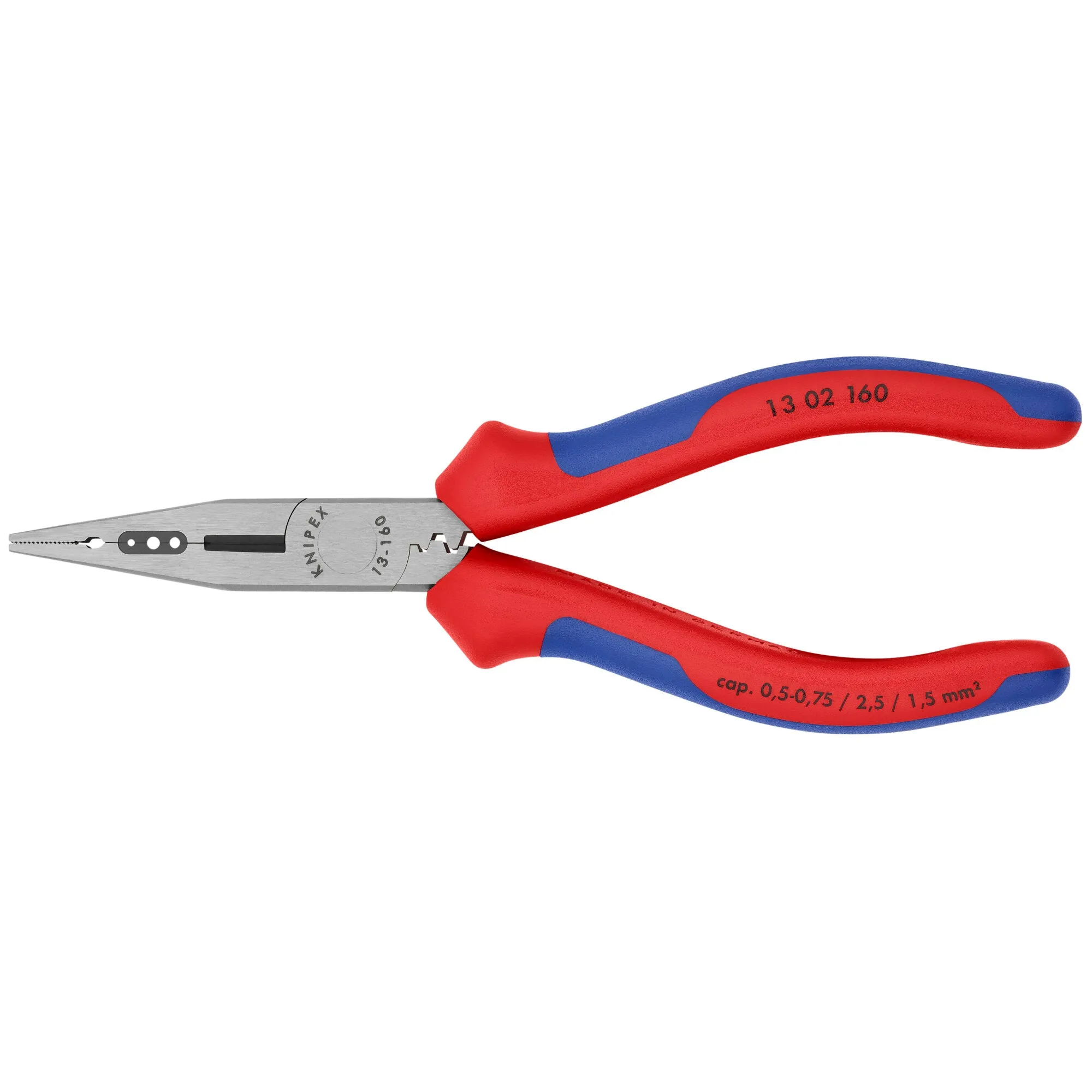 Knipex 13 02 160 6 1/4" 4-in-1 Electricians' Pliers-Metric Wire