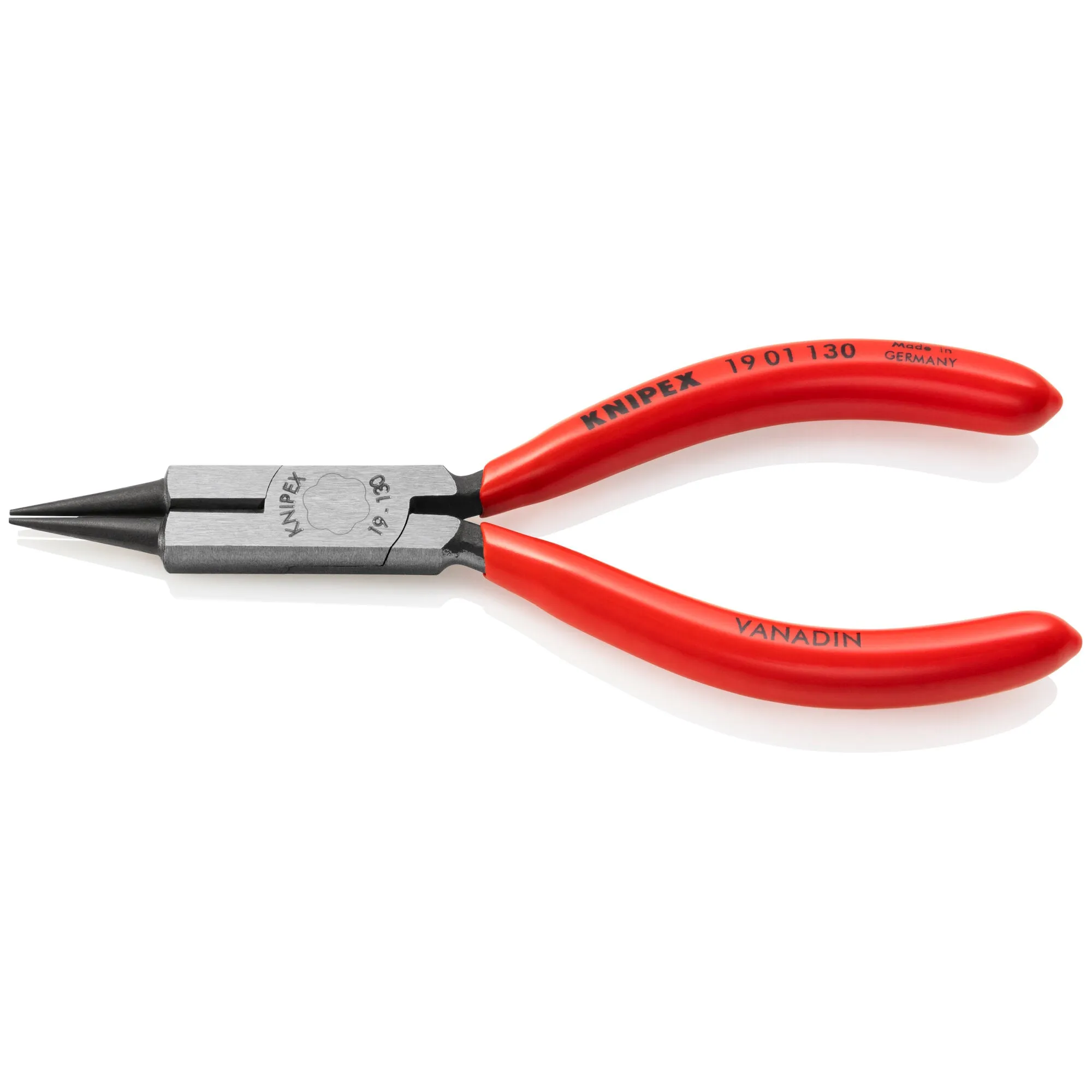 Knipex 19 01 130 5 1/4" Round Nose-Jeweler's Pliers