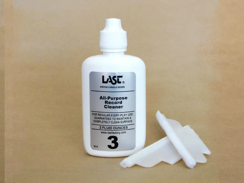 Last All-Purpose Record Cleaner 2 Oz Accessories