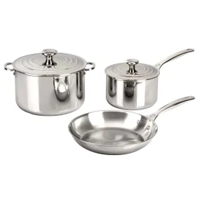 Le Creuset 5-Piece Stainless Steel Set